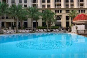 rooftop swimming pool Palazzo Versace Dubai